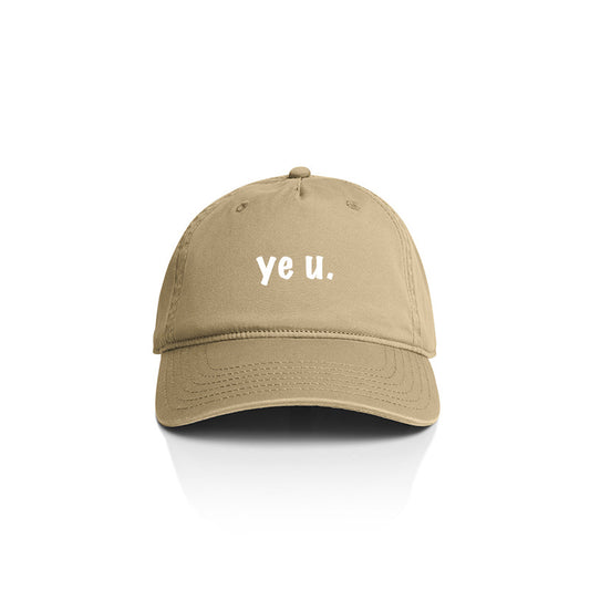 The ‘Ye U’ Cap - Beige