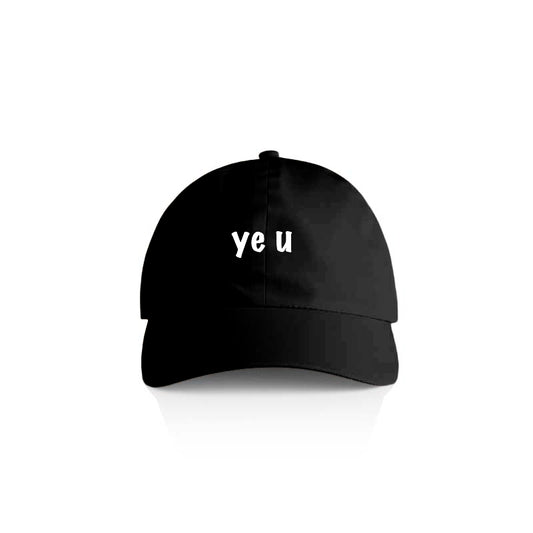 The 'Ye U' Cap - Black